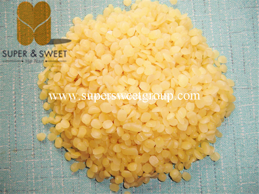 Food grade and cosmetic grade yellow beeswax, bulk bee wax block/granules