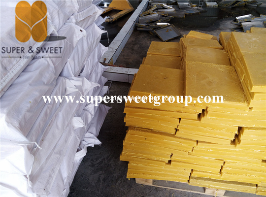 high quality pure natural beeswax slab&block