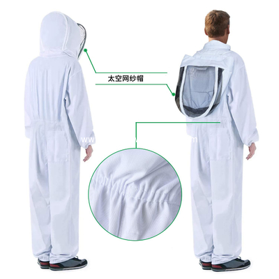 Factory Overall beekeeping suit beekeeping supplies bee suit beekeepers cotton bee clothes Ventilated