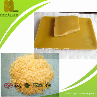 Food Grade and Pharmacy Natural Beeswax Block&Pellets