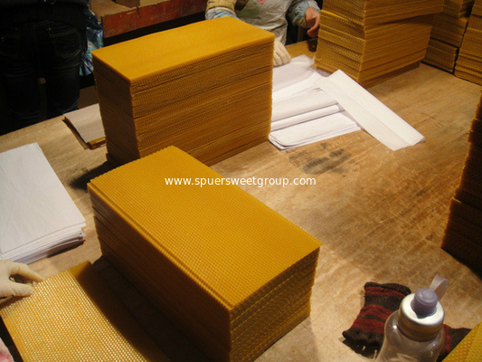 100% pure natural beeswax comb sheet supplier