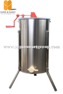 Apiculture tools 2 frames stainless steel honey extractor with honey gate and legs