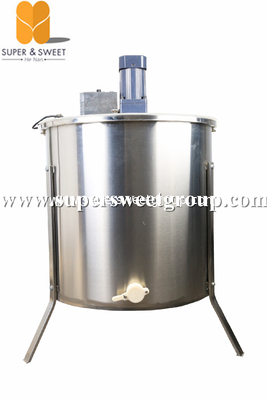 120V/240V electric 6 frames honey extractor with legs and gate for beekeeper