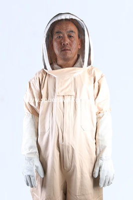 Professional Beekeeping Master  Bee Keeper Suit Smock With Veil/zip, Protective