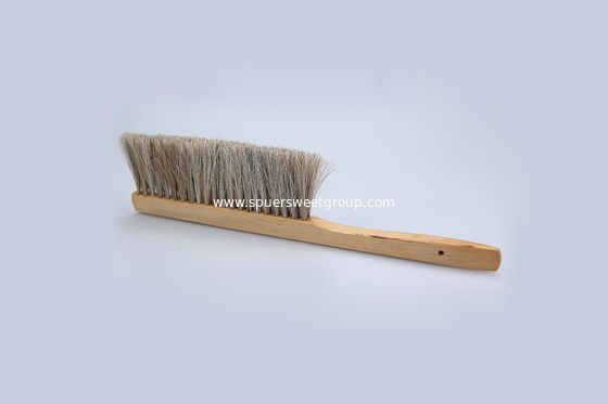 Beekeeping tools Bee Brush, double rows horse hair