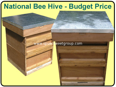 China Custimized Red Cedar British Beehive UK Bee Box with National Pine Wood Bee Hive Frames