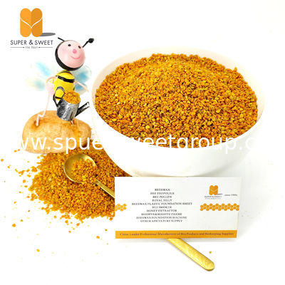 Bee Farm Wholesale Bulk Organic Pure Natural Food Grade Improve Immune Anti-aging Cosmetology Fresh Rape Honey Bee Flower Pollen