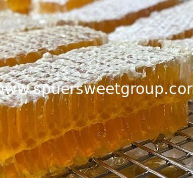 Premium Raw Pure Bee Honeycomb with Whole Frame 2kg 100 Percent Natural Food Grade High Quality Wholesale Natural Origin