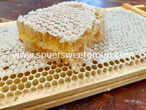 Premium All Natural Raw China Bee Honeycomb Food Grade 100% Pure Edible Honey Comb with Whole Frame Beehive Honey 2kg