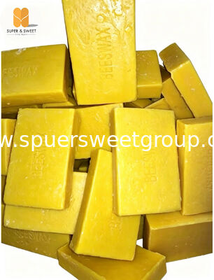 High Quality Natural Yellow Beeswax Slab Block Bulk Wholesale Factory Supply for Candle Making Cosmetics Wood Furniture