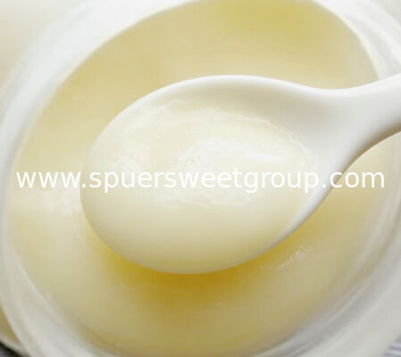 Creamy Crystallized Linden White Honey 100% Pure Organic Non Greasy Glass Jar Bulk Wholesale for Tea and Breakfast