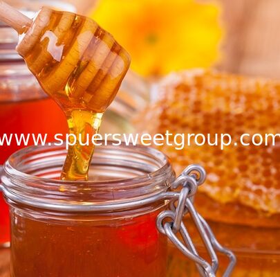 Wholesale 100% Pure Natural Raw Golden Wildflower Polyfloral Honey Unfiltered Unheated Bulk 500g Food Grade for Baking