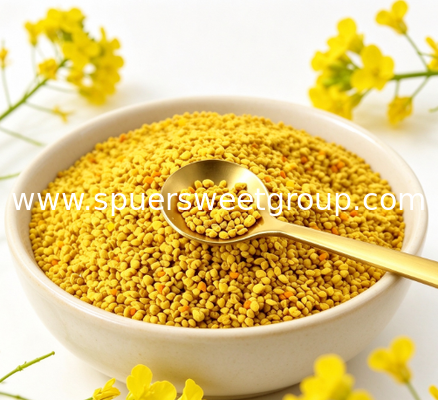 2026 Wholesale 100% Pure Natural Wild Harvest Raw Mixed Camellia Rape Bee Pollen Granules Food Grade 25kg Bulk Bag Supplement