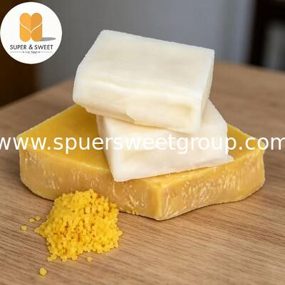 Top Grade Pure Natural Yellow Beeswax Slabs Food Cosmetic Grade High Purity Bulk Export Wholesale for Candle Making