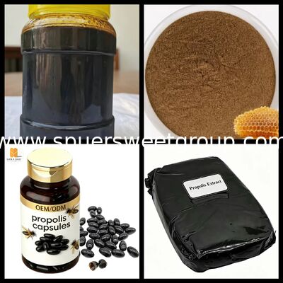 Premium Propolis Liquid 1kg Alcohol Soluble and Water Soluble Types Available High Flavonoids Bulk