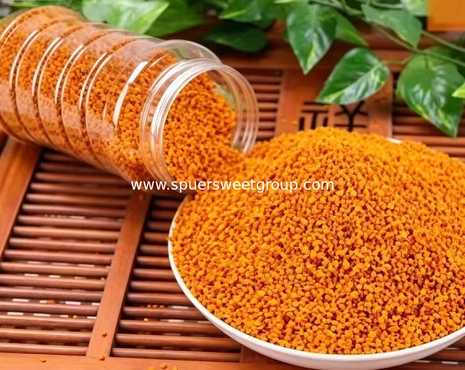 Premium Supplier 100% Pure Natural Tea Bee Pollen Granules Raw Unprocessed Food Grade Bulk for Immune Support