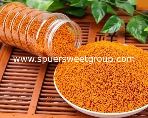 Premium Supplier 100% Pure Natural Tea Bee Pollen Granules Raw Unprocessed Food Grade Bulk for Immune Support 원시 처리되지 않은 식품급